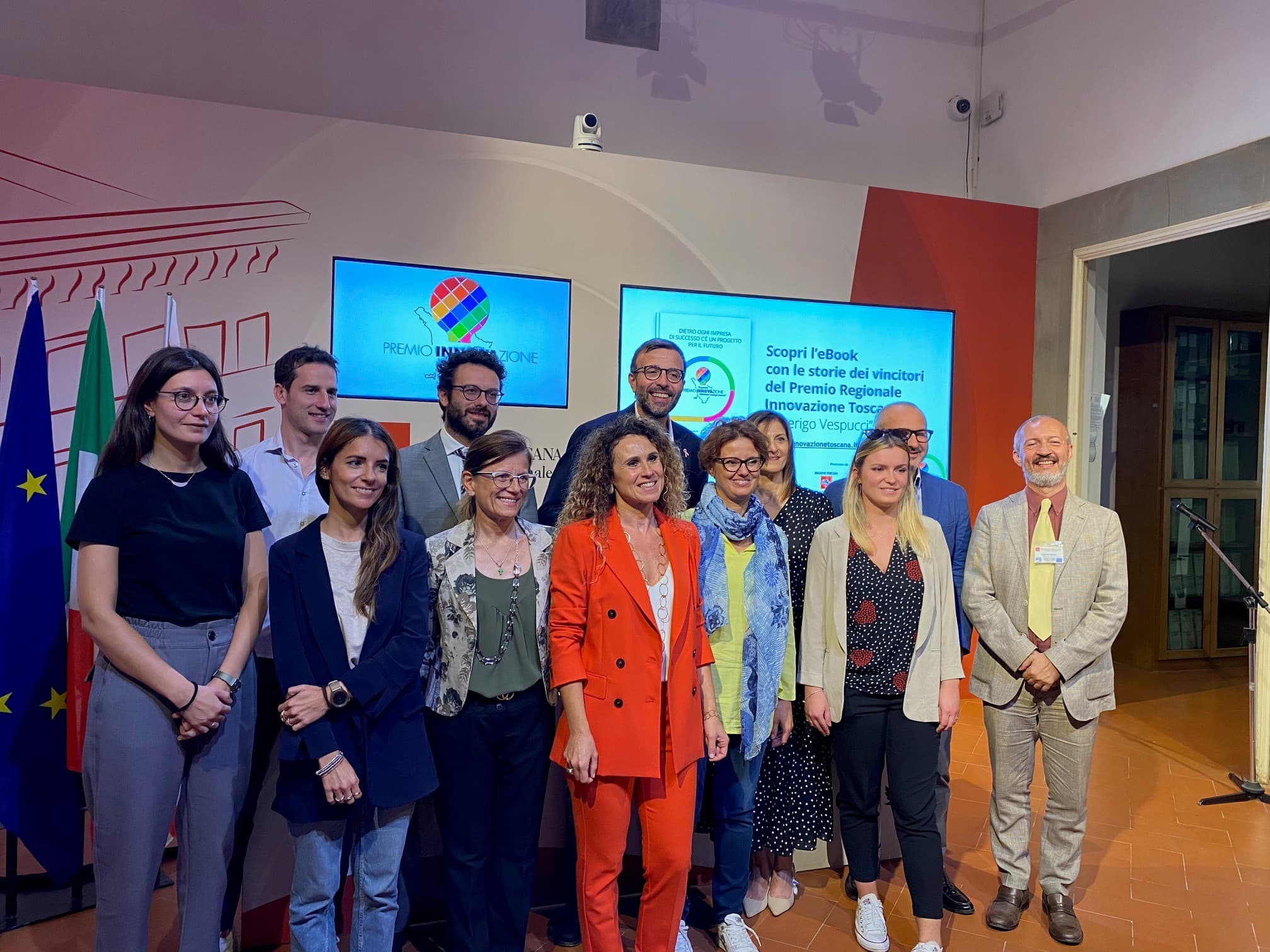 Presentazione edizione 2023 del Premio Innovazione Toscana con alcuni vincitori dell'edizione 2022.