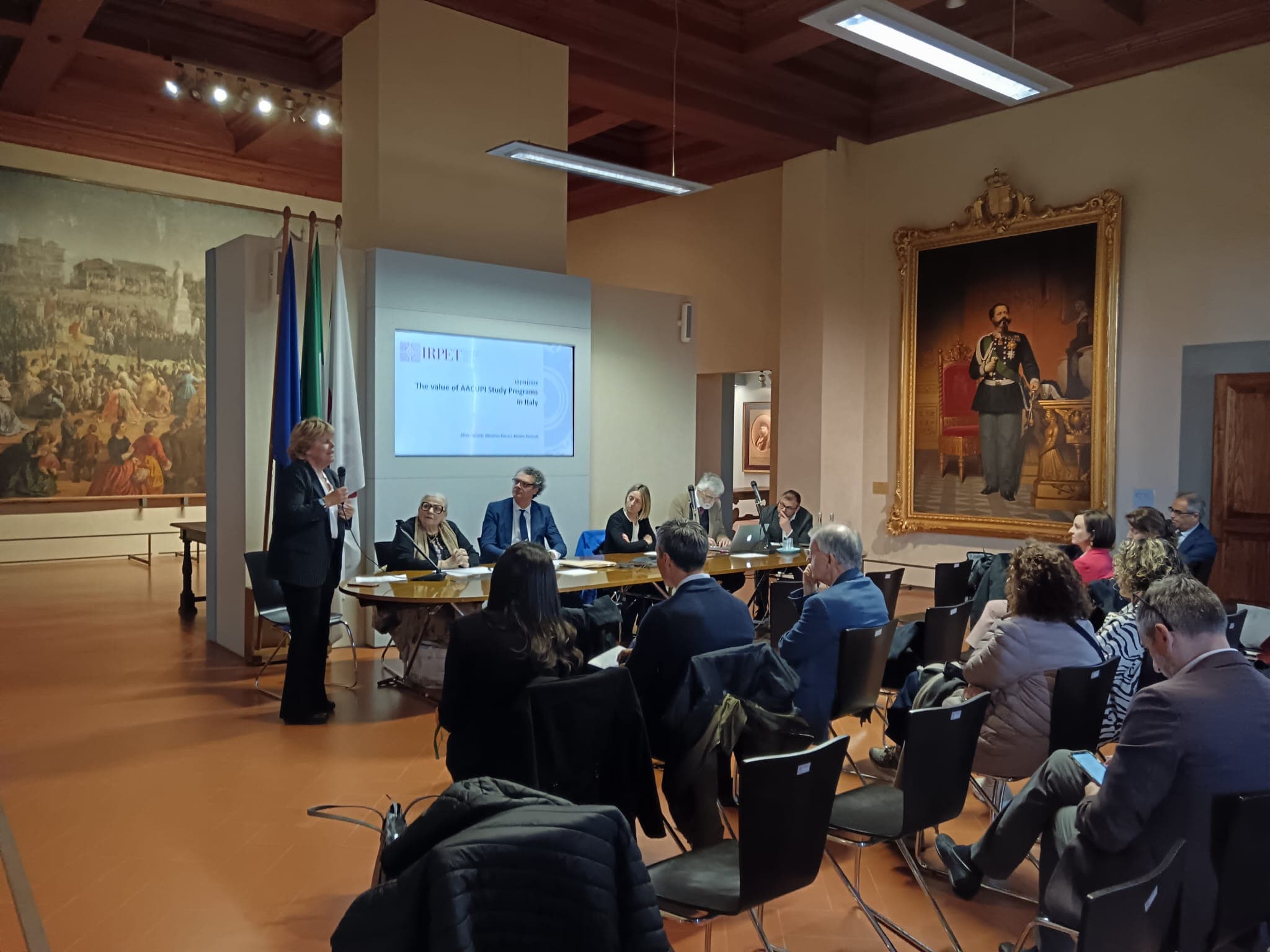La presentazione in Palazzo Vecchio dello studio Irpet sull'impatto economico delle Università americane in Italia