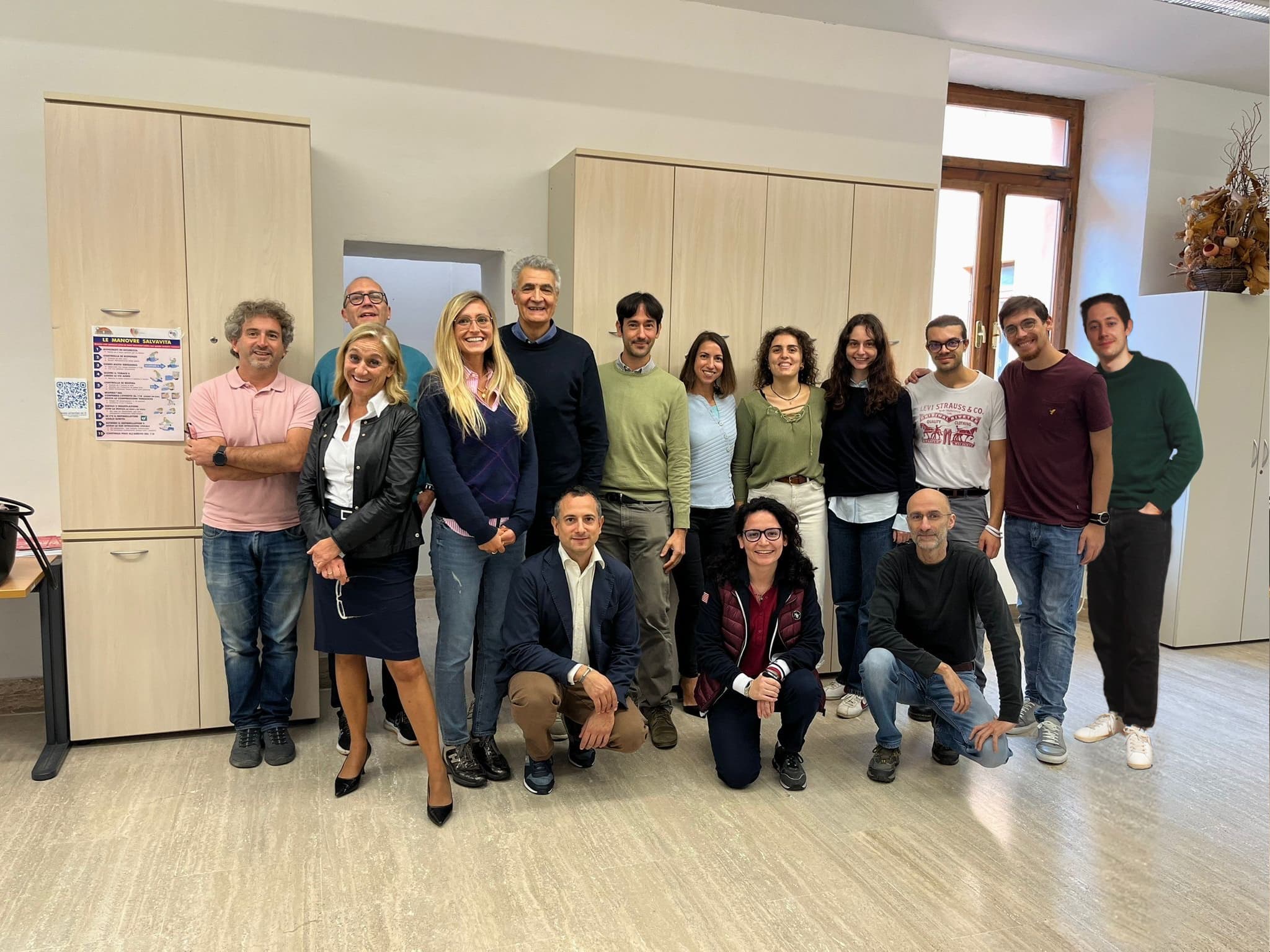 Il team di lavoro del progetto SUMMA.
