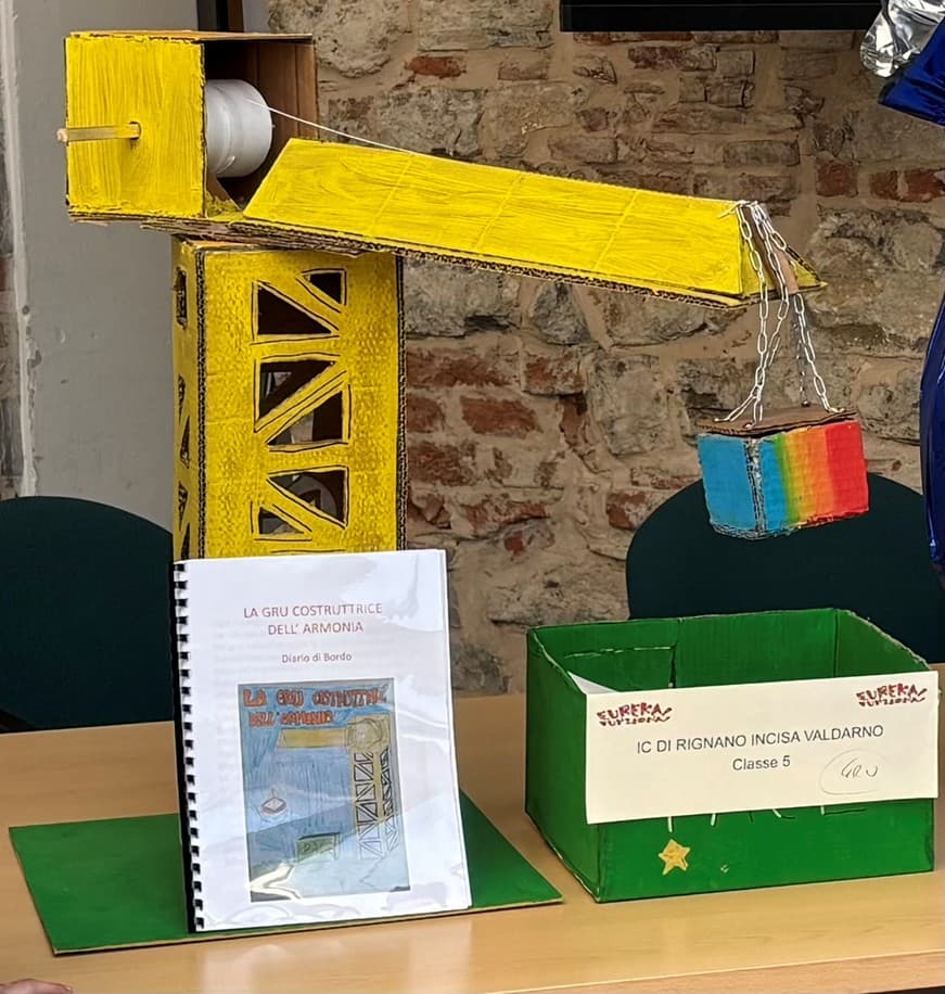 “La Gru Costruttrice Dell’Armonia” della classe V dell’I.C. Rignano Incisa Valdarno.