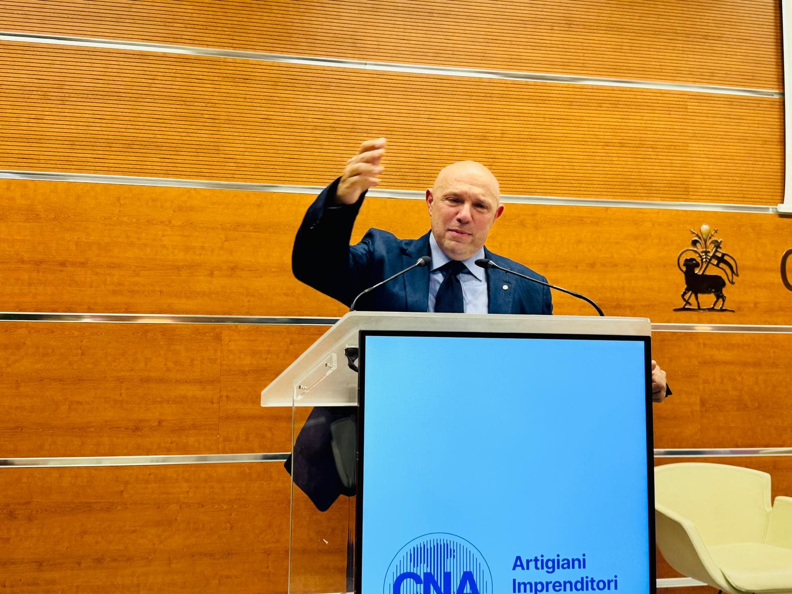 Il neo presidente di Cna Firenze metropolitana Francesco Amerighi.