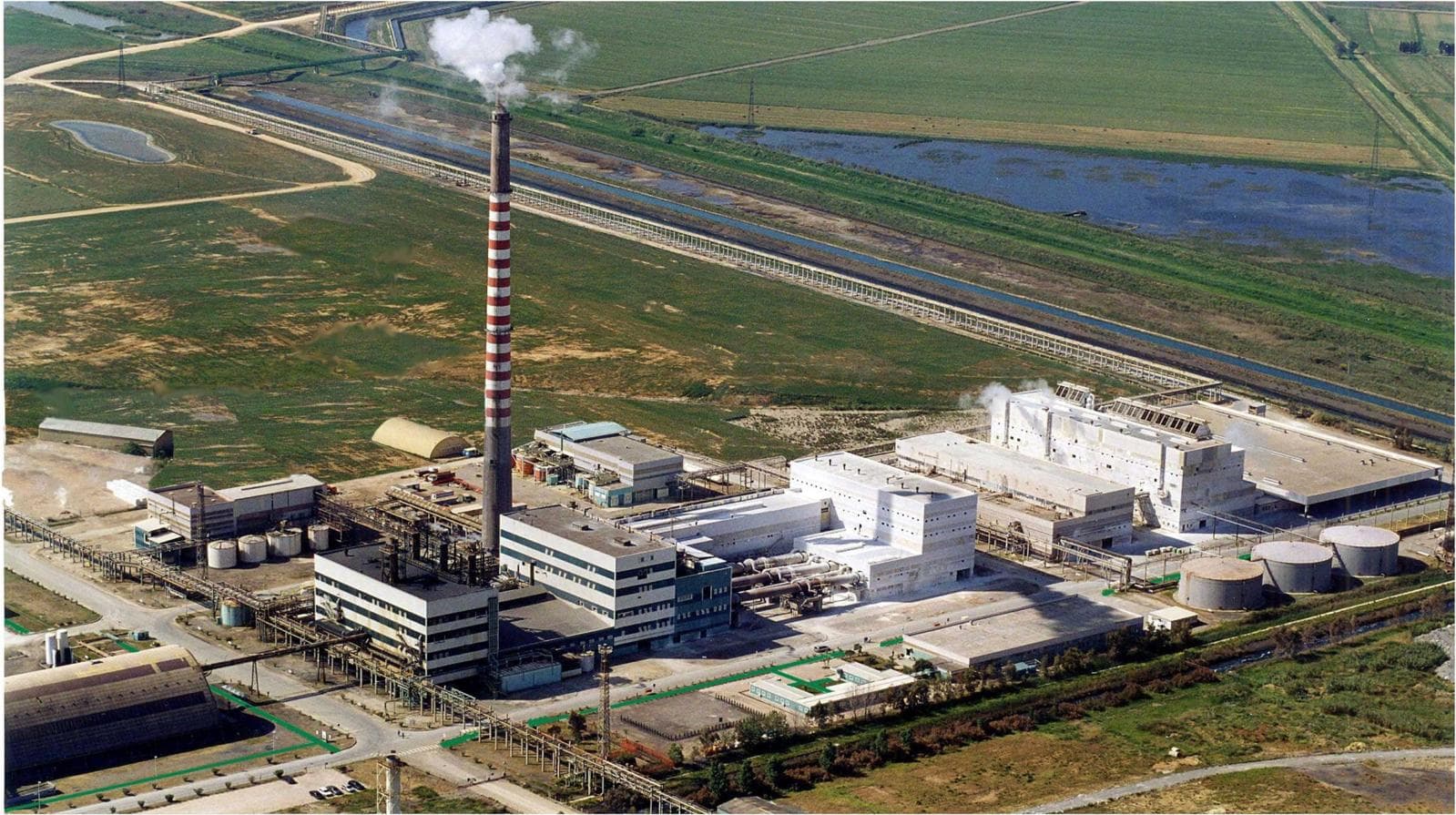 Lo stabilimento Venator a Scarlino (Grosseto)