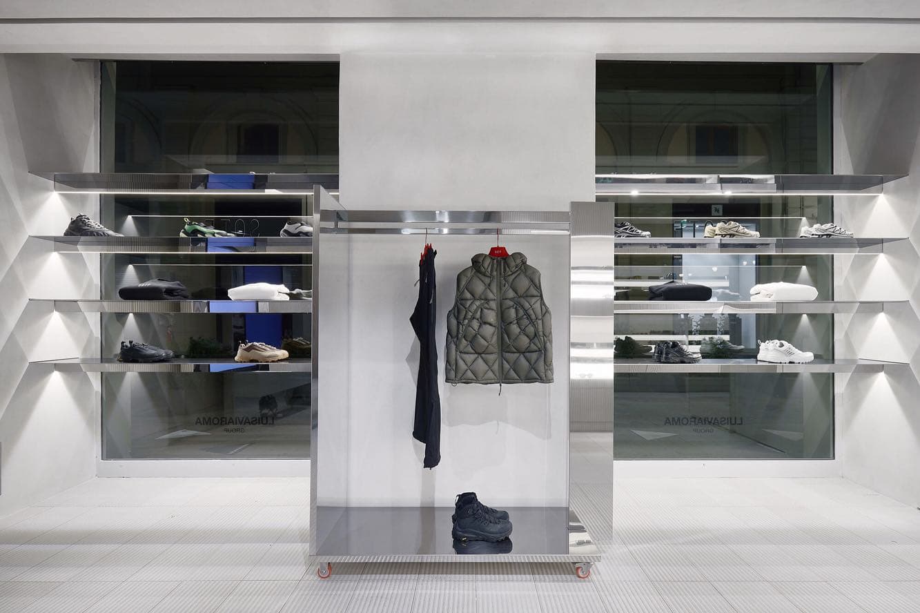 Il negozio Sotf by LuisaViaRoma in via Tosinghi a Firenze