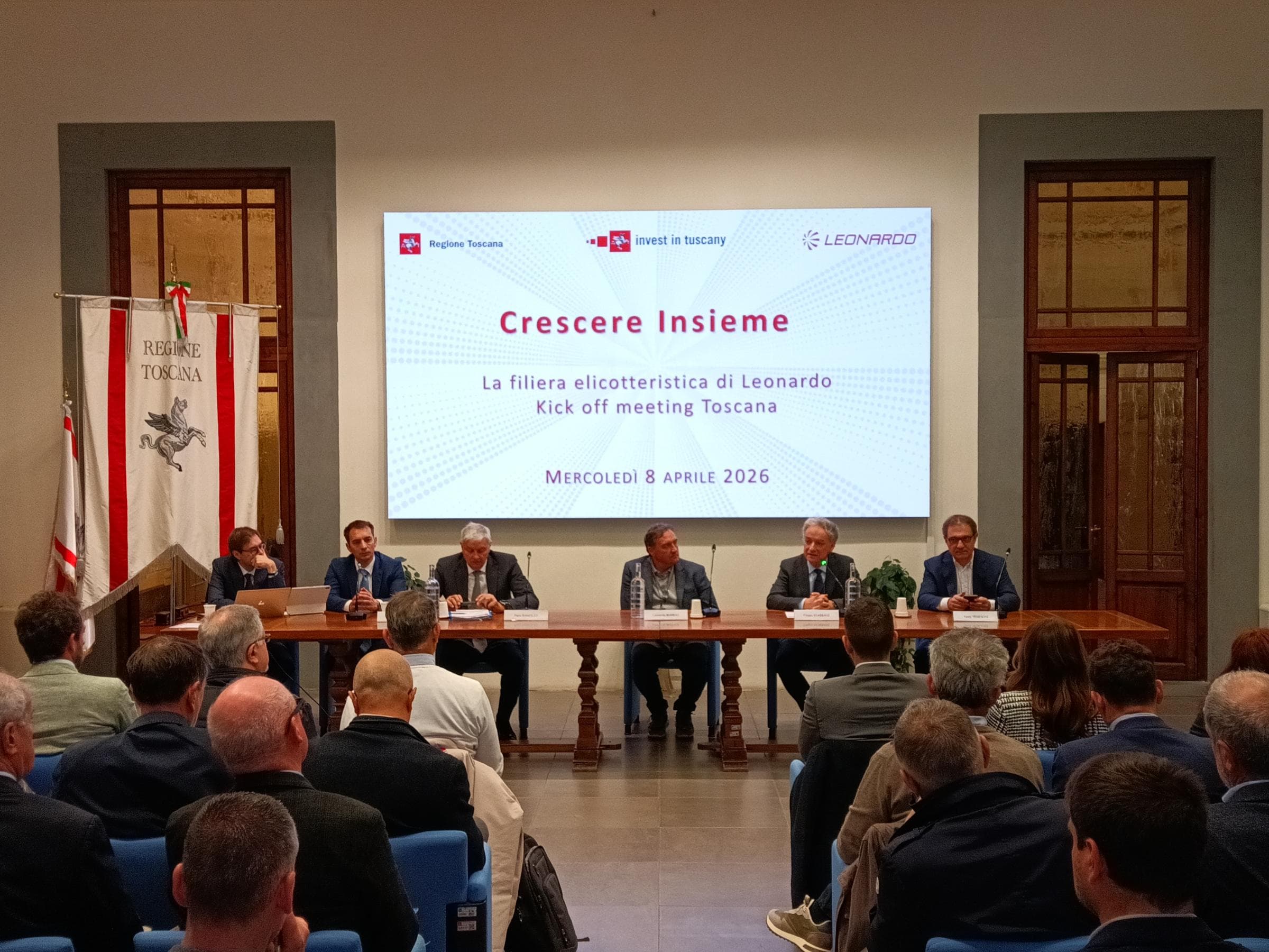 Un momento dell'incontro a Palazzo Strozzi Sacrati