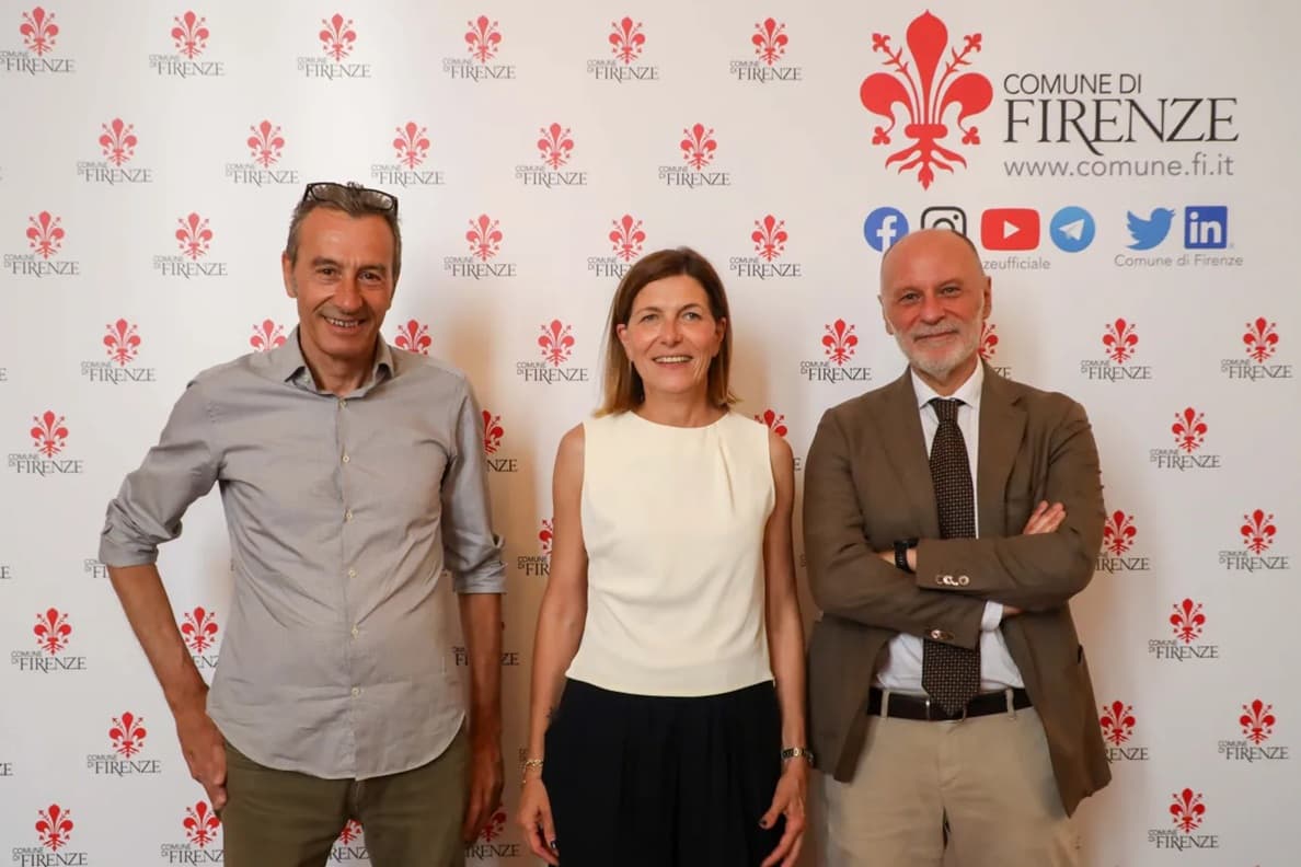 Da sinistra: Leonardo Carrai, Paola Galgani e Gianni Tapinassi