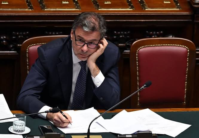 Il ministro del Tesoro Giancarlo Giorgetti