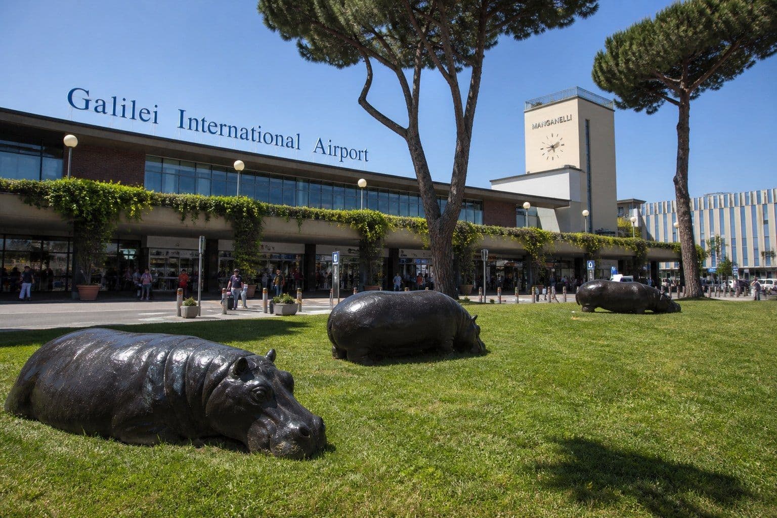 L'aerostazione dell'aeroporto Galilei di Pisa