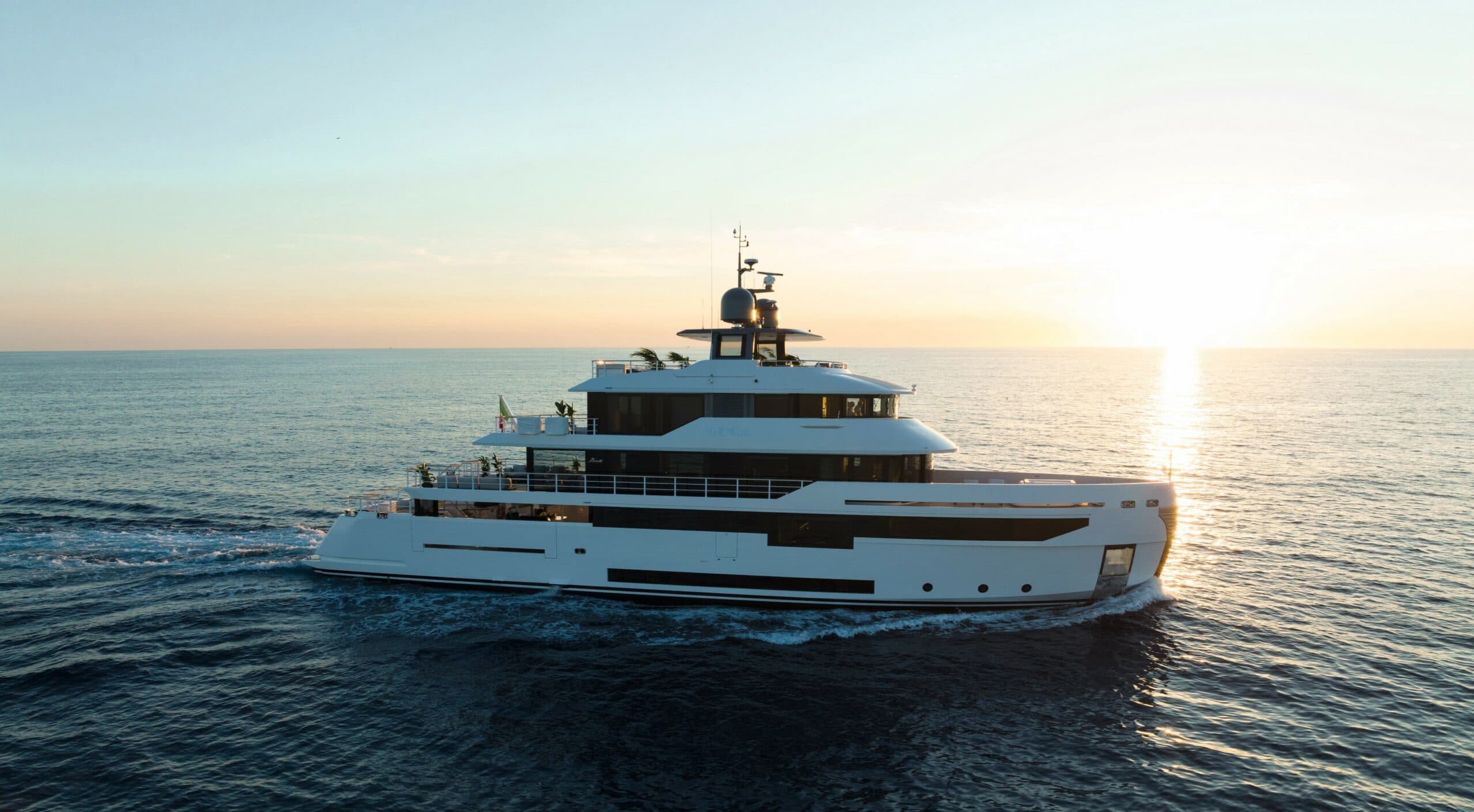 Benetti B.Yond 37 metri, lo yacht green varato a Livorno