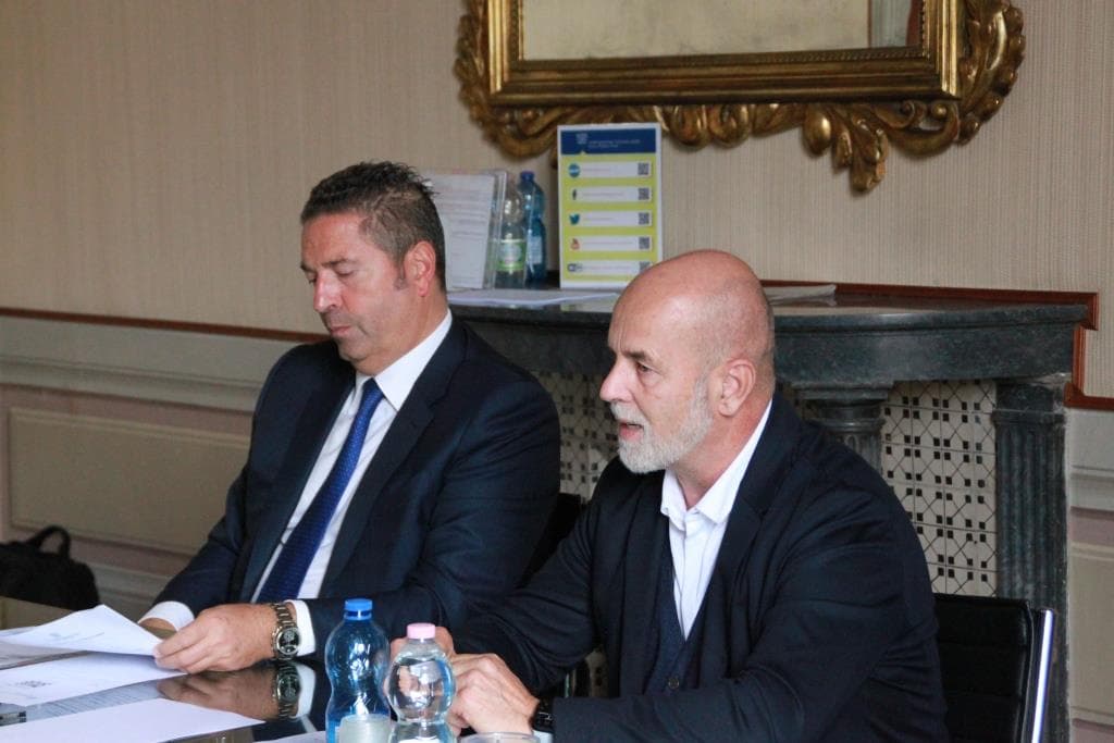 Mauro Celli e Tiziano Pieretti di Confindustria Toscana nord