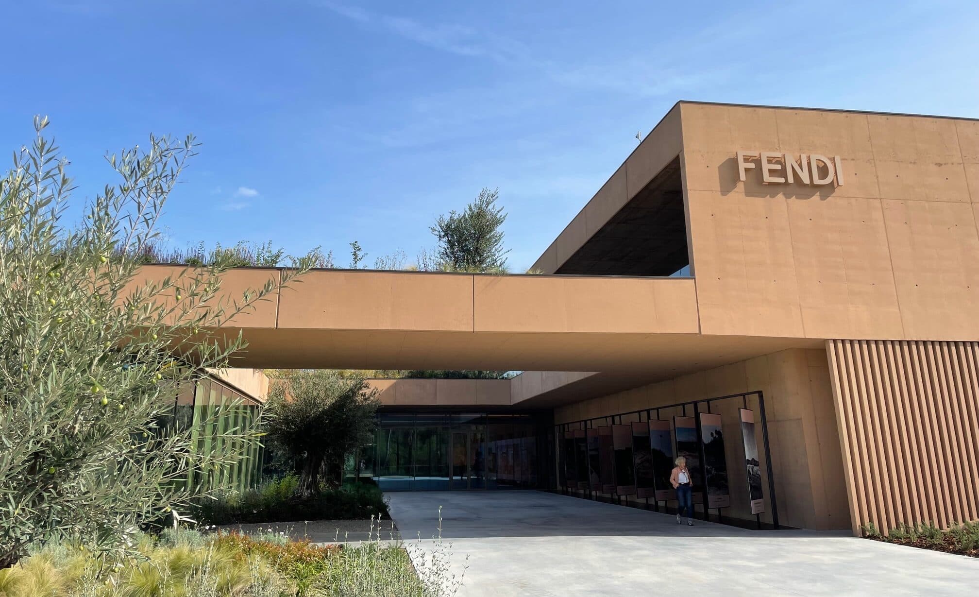 Il nuovo stabilimento di borse Fendi a Capannuccia, nel comune di Bagno a Ripoli (Firenze)