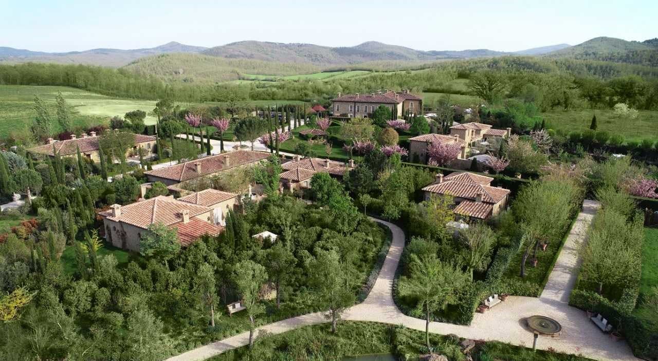 il relais Borgo Santo Pietro a Chiusdino (Siena)