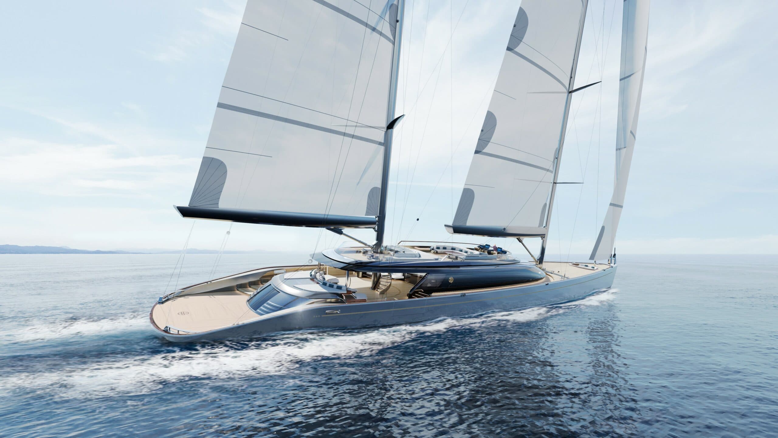 Il nuovo yacht Perini da 56 metri di lunghezza