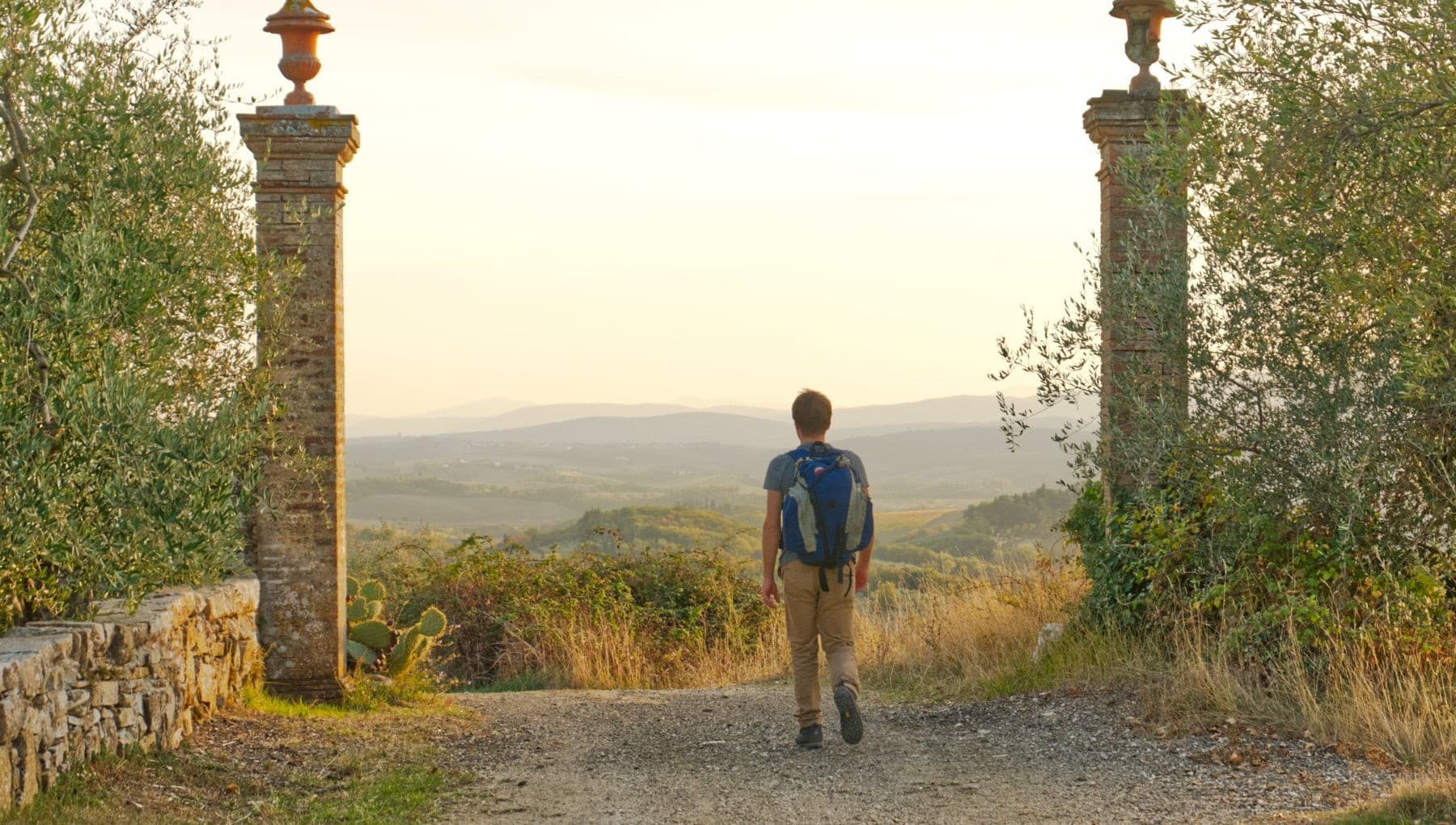 Uno scorcio della campagna toscana