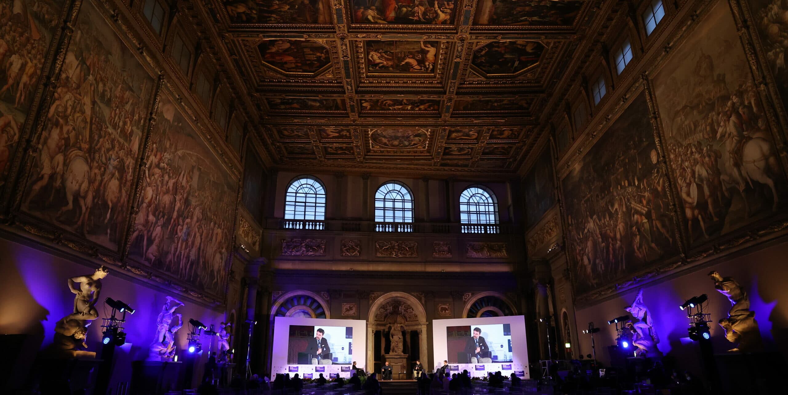Il convegno Future for Fashion svoltosi nel 2022 in Palazzo Vecchio