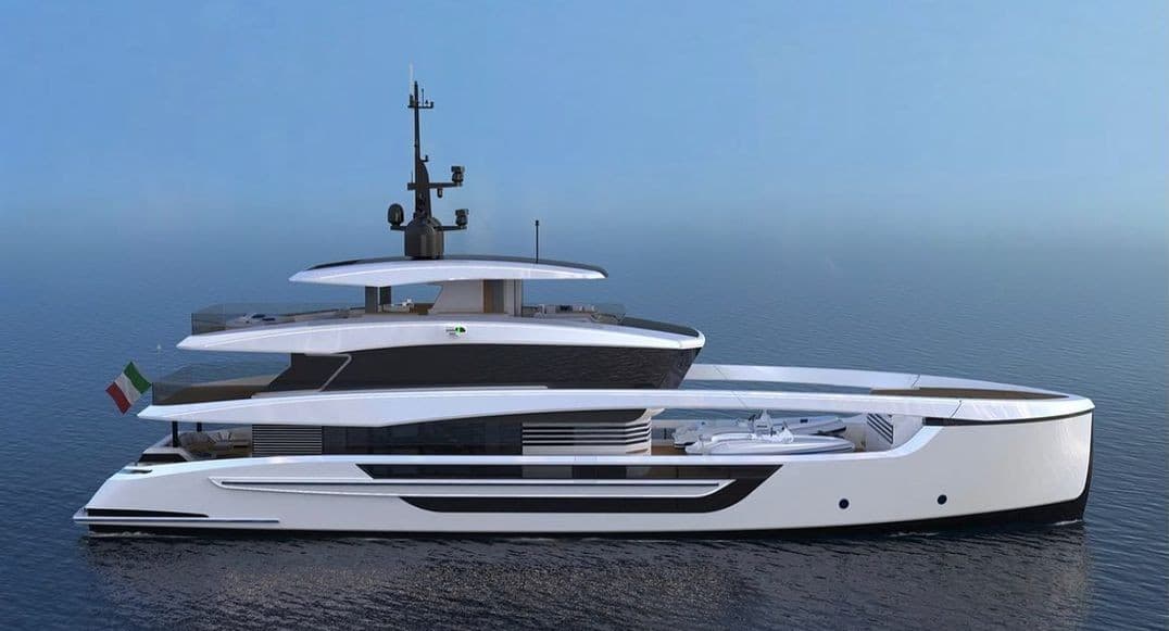 Lo yacht Amer Steel 41 costruito dal gruppo Permare