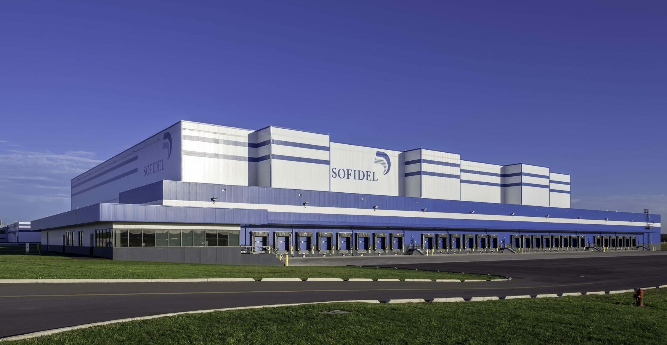 La fabbrica di carta Sofidel a Circleville, in Ohio