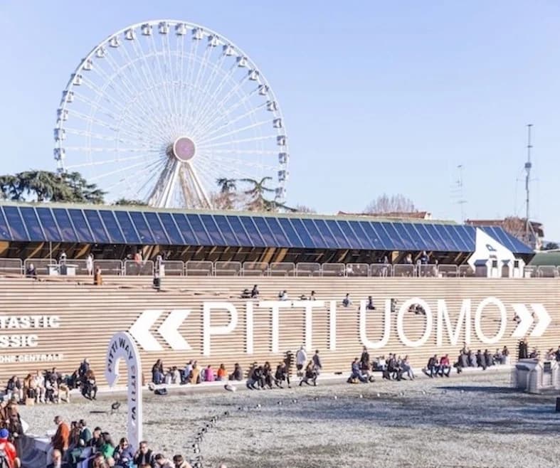 Una edizione della fiera Pitti Uomo alla Fortezza da Basso