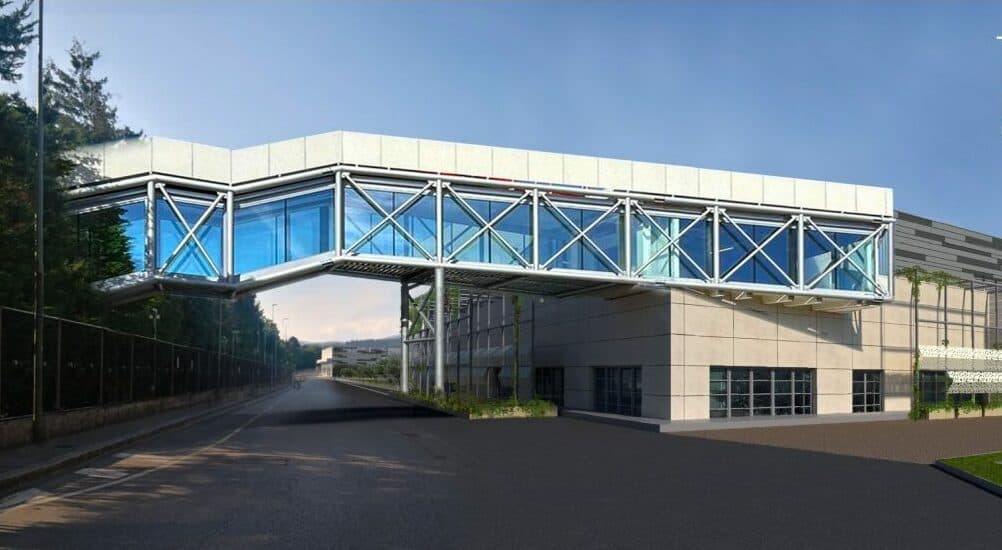 il rendering del nuovo stabilimento Lilly a Sesto Fiorentino, al posto del liceo Agnoletti