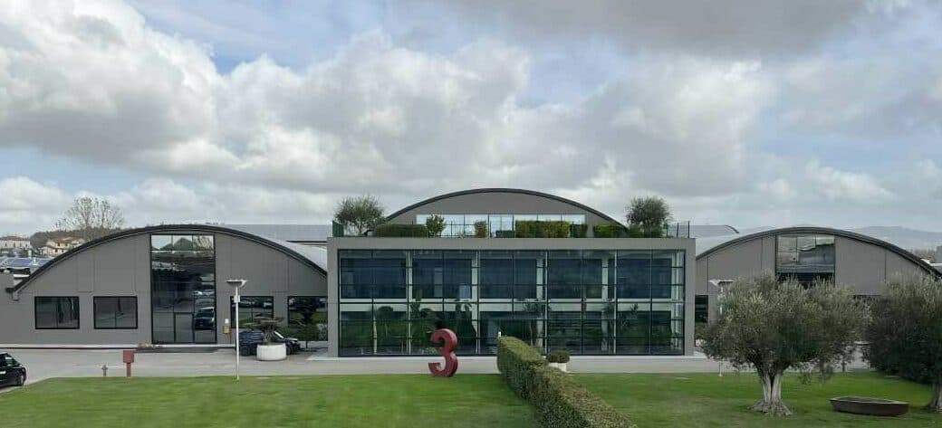 Lo stabilimento ampliato di Antonio Lupi a Cerreto Guidi (Firenze)