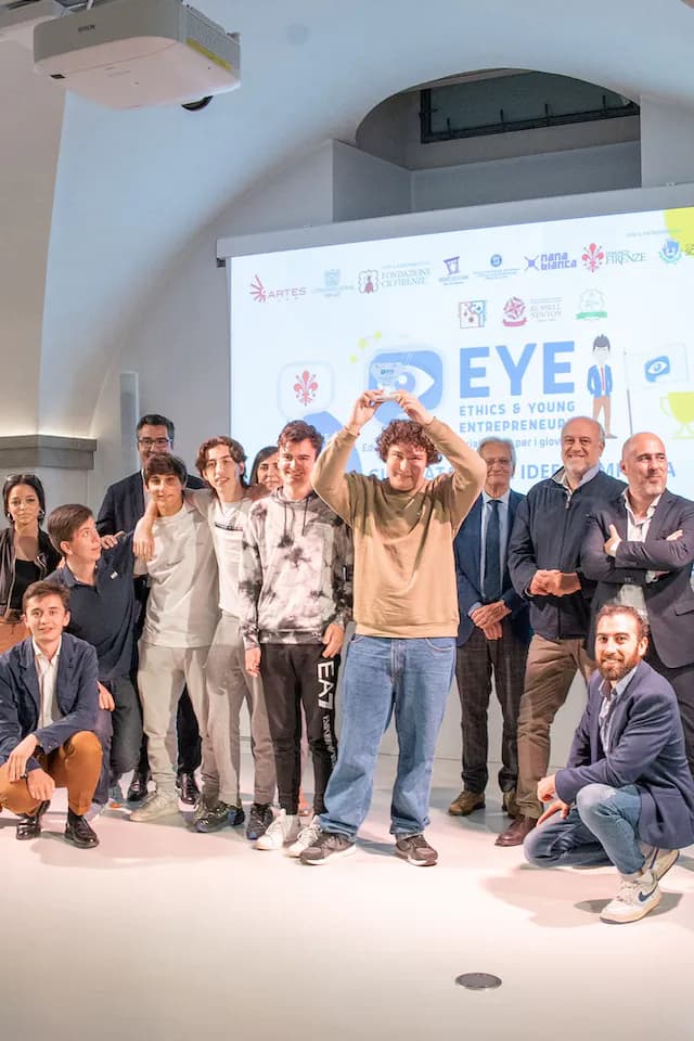 I vincitori del trofeo Eye a Firenze