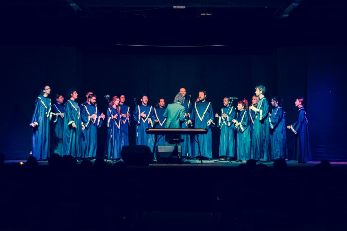 Il coro gospel Voices of heaven