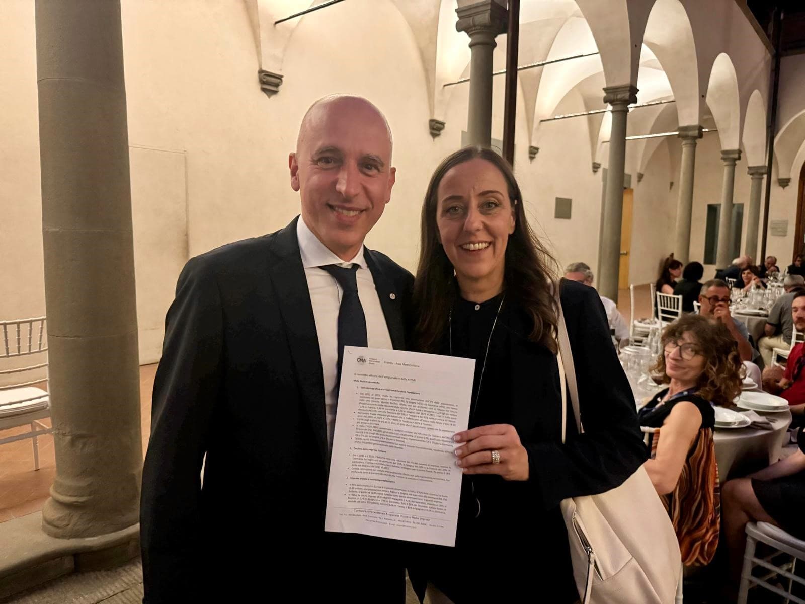 Giacomo Cioni e Sara Funaro
