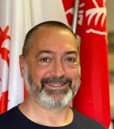 Stefano Angelini, neosegretario della Fiom Cgil di Firenze Prato e Pistoia