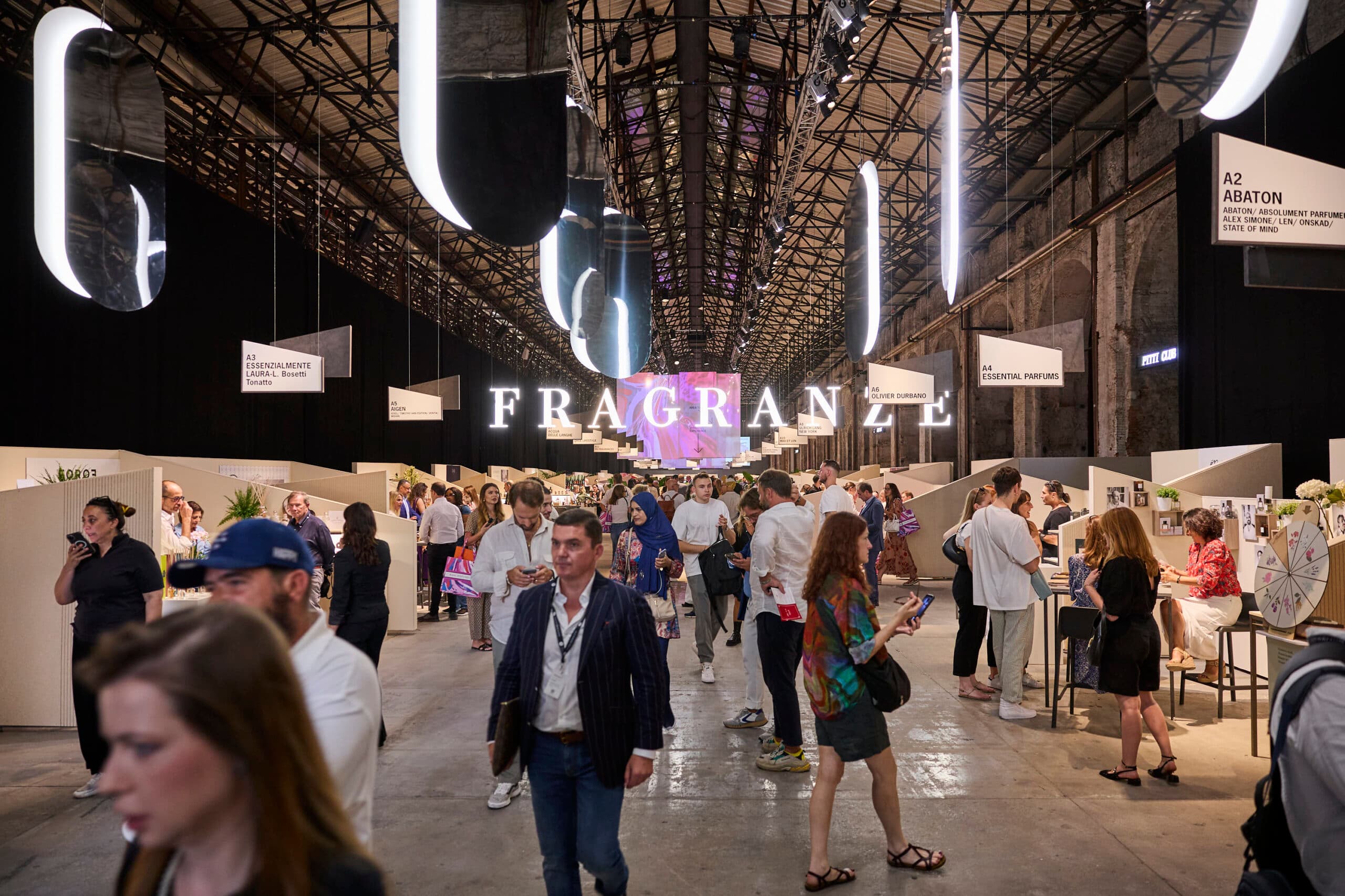L'edizione 2023 di Pitti Fragranze alla Stazione Leopolda di Firenze