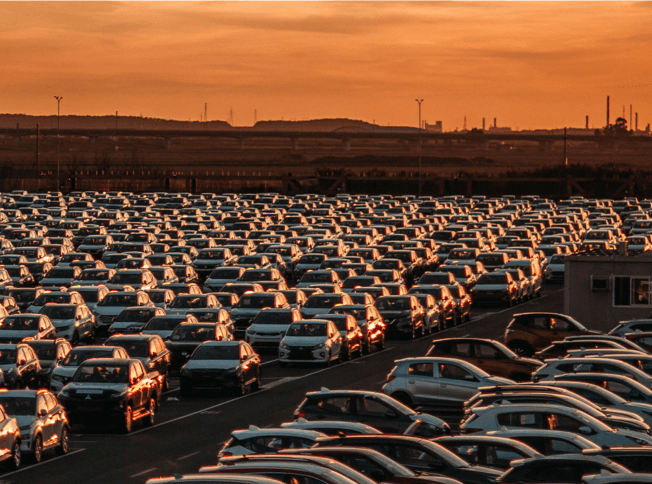 L'autoparco Il Faldo a Vicarello di Collesalvetti