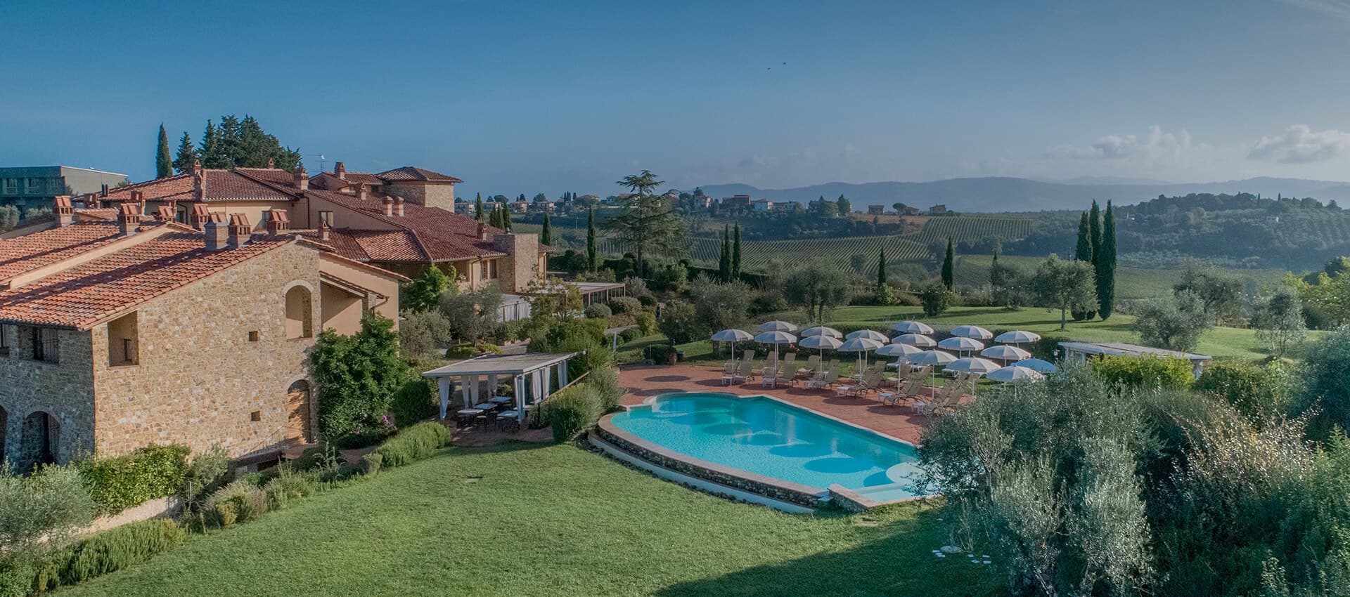 L'hotel Bordo di Cortefreda a Barberino Tavarnelle, in Chianti