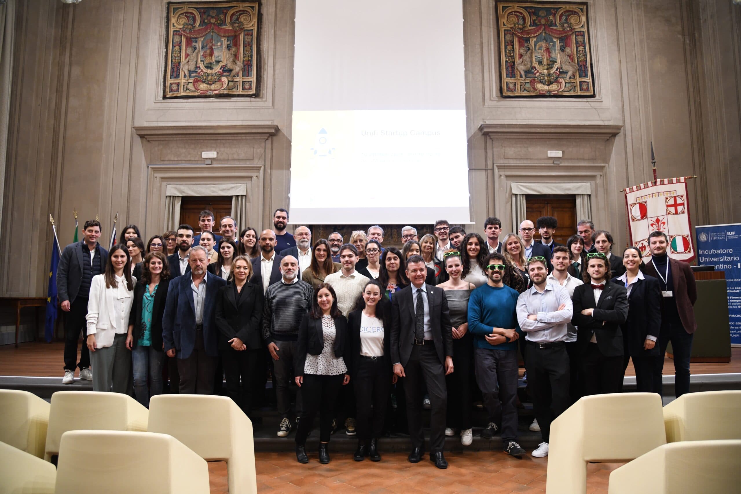 I partecipanti alla fase finale di Impresa Campus Unifi