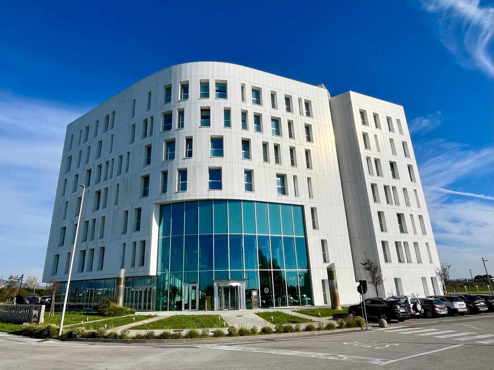 La sede di Montacchiello (Pisa) di STMicroelectronic.