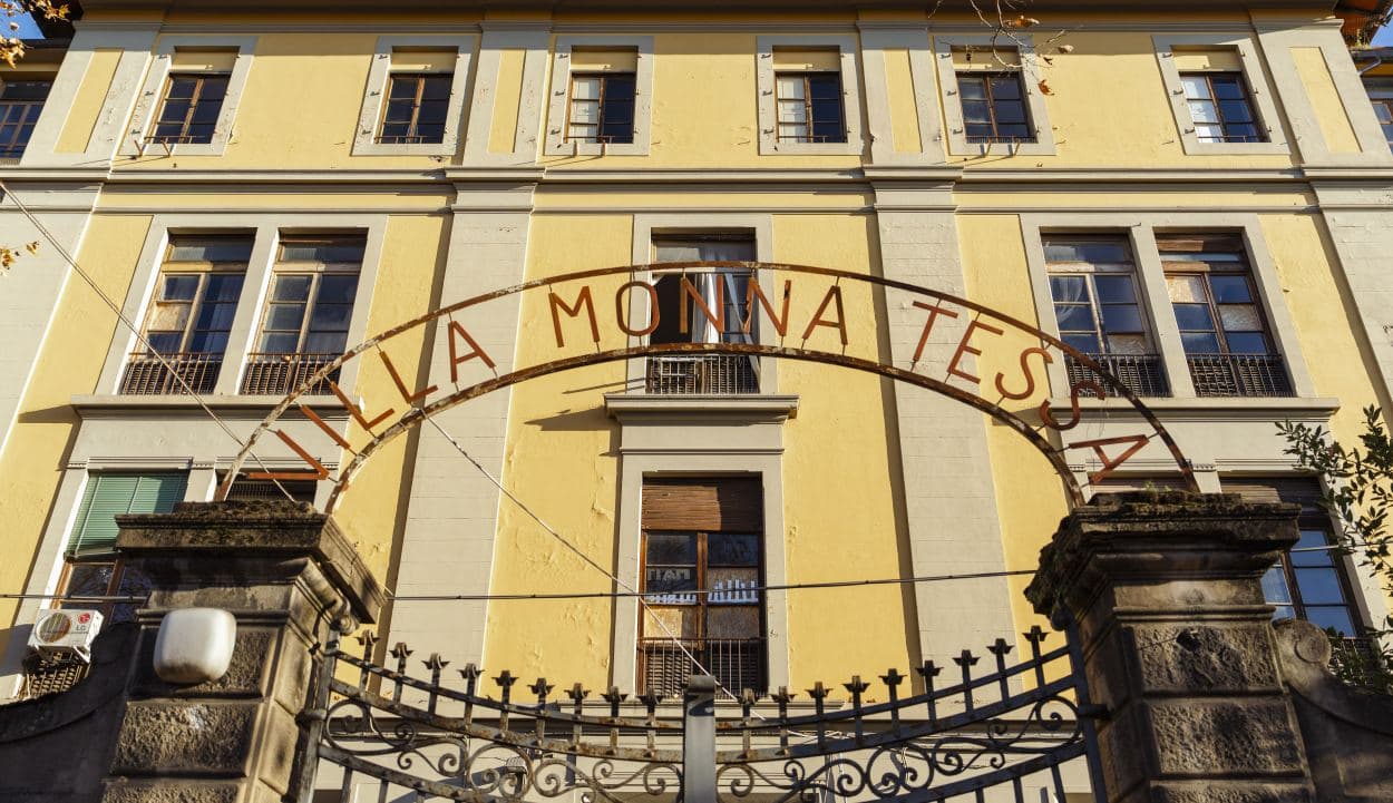 L'esterno di Villa Monna Tessa (ph. Antonio Mulas)
