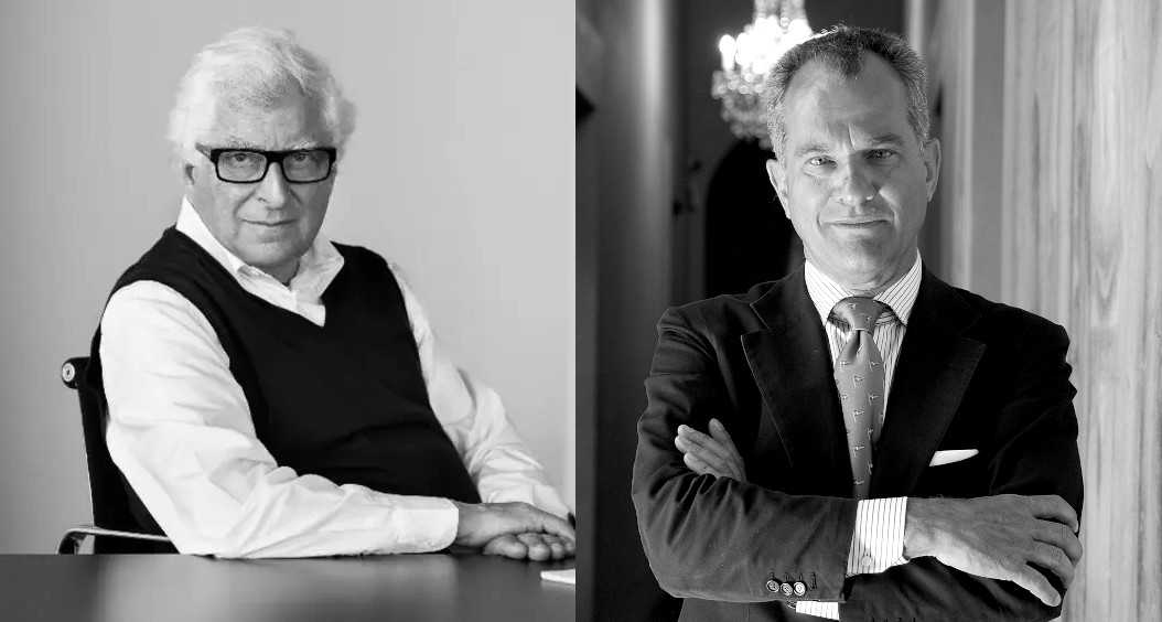 Patrizio Bertelli e Leonardo Ferragamo