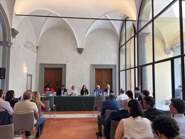 La presentazione del volume "Dante e la leadership" nella sede di Confindustria Toscana Centro e Costa.