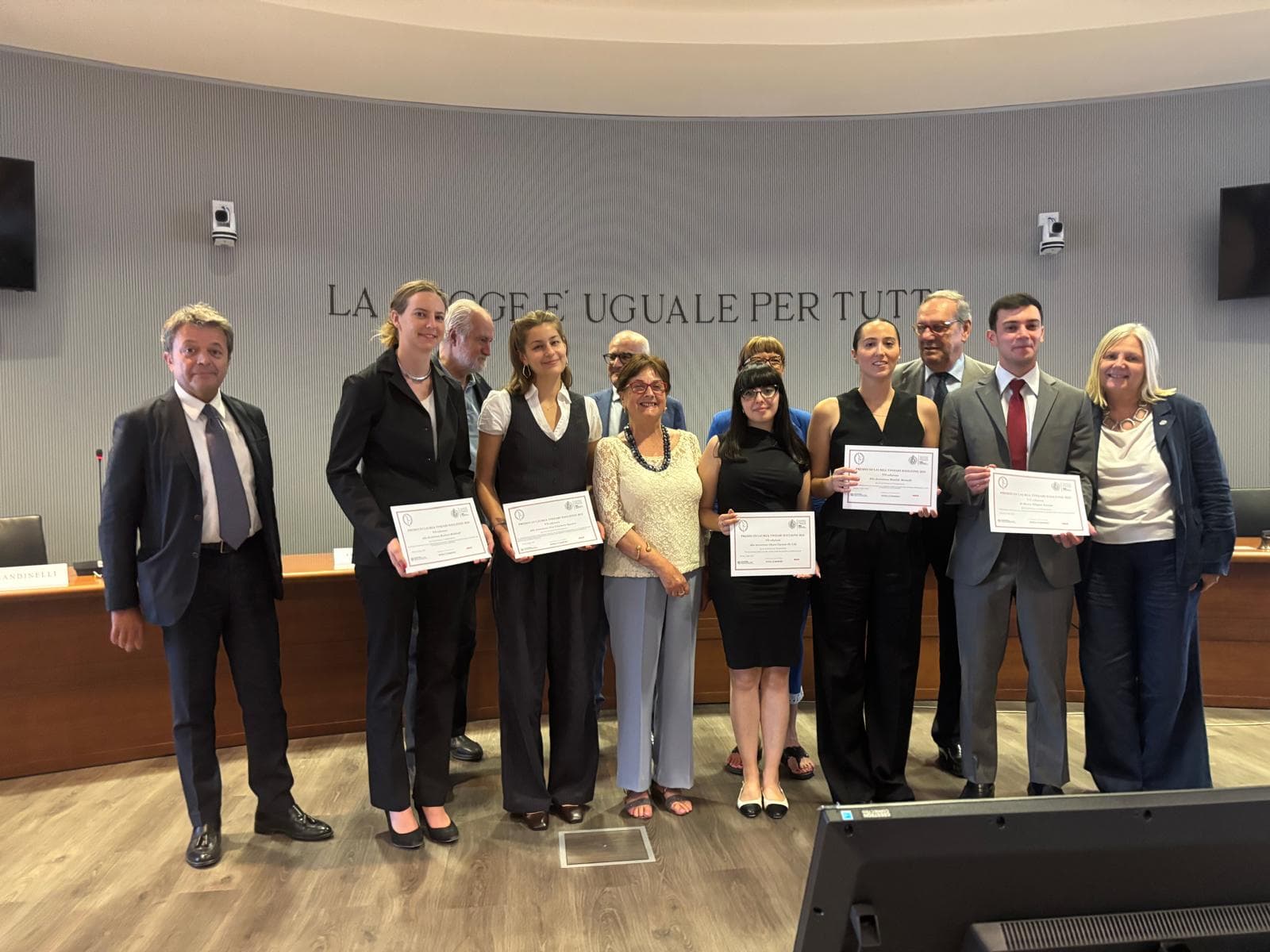 Ragazzi premiati