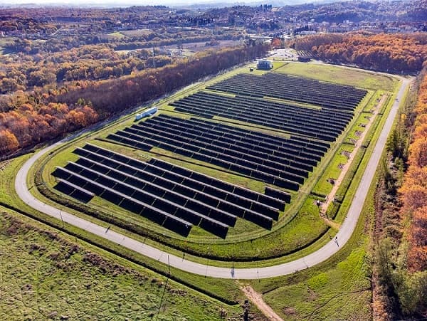 Il parco fotovoltaico di Cavriglia costruito da Estra