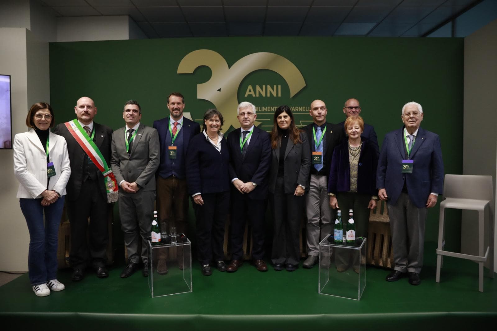 I relatori della giornata celebrativa dei 30 anni di Carapelli