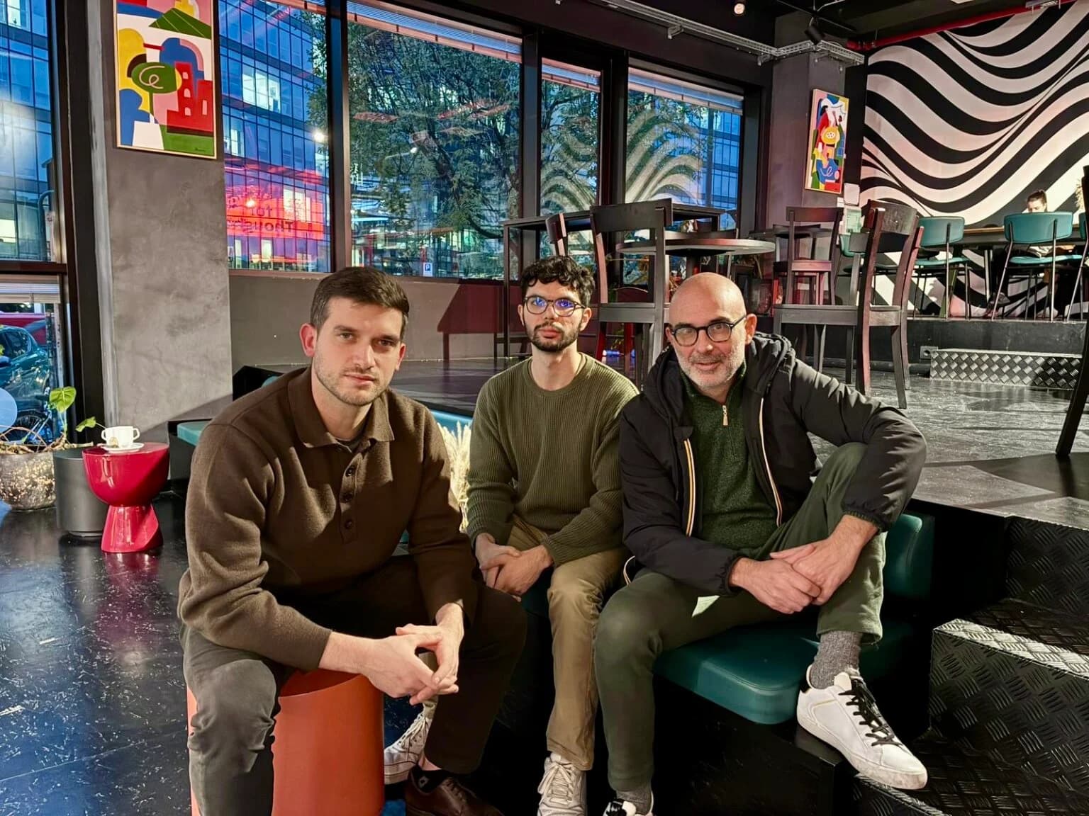 I tre fondatori della startup Liablix