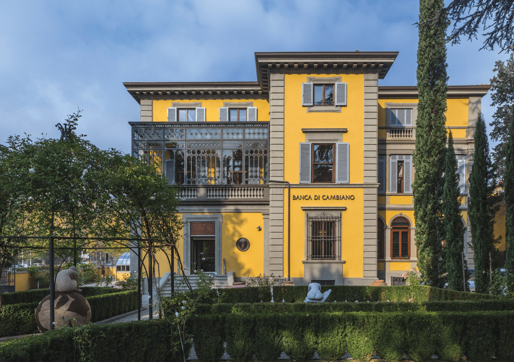 La sede fiorentina di Banca di Cambiano