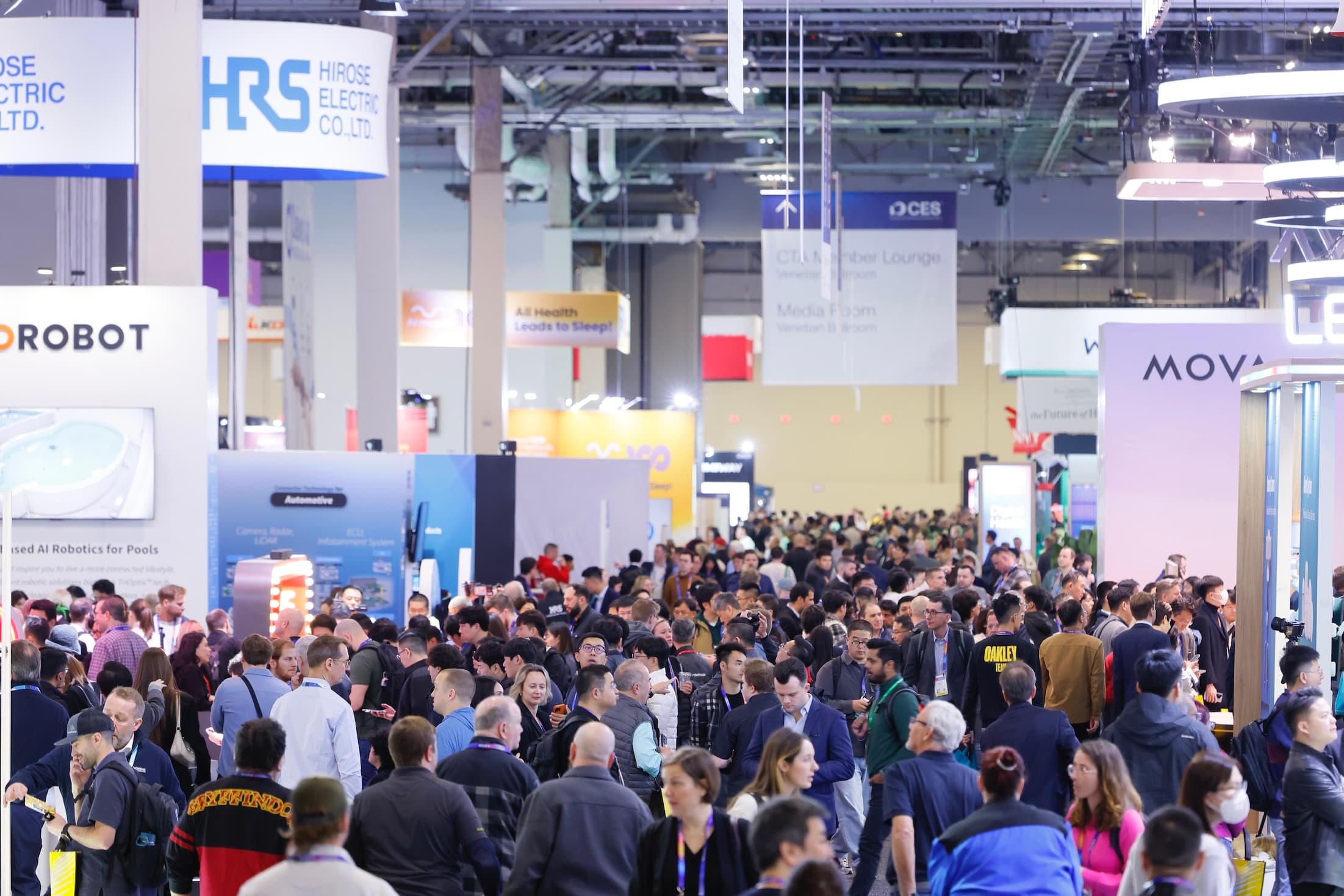 Edizione del 2025 del CES di Las Vegas.