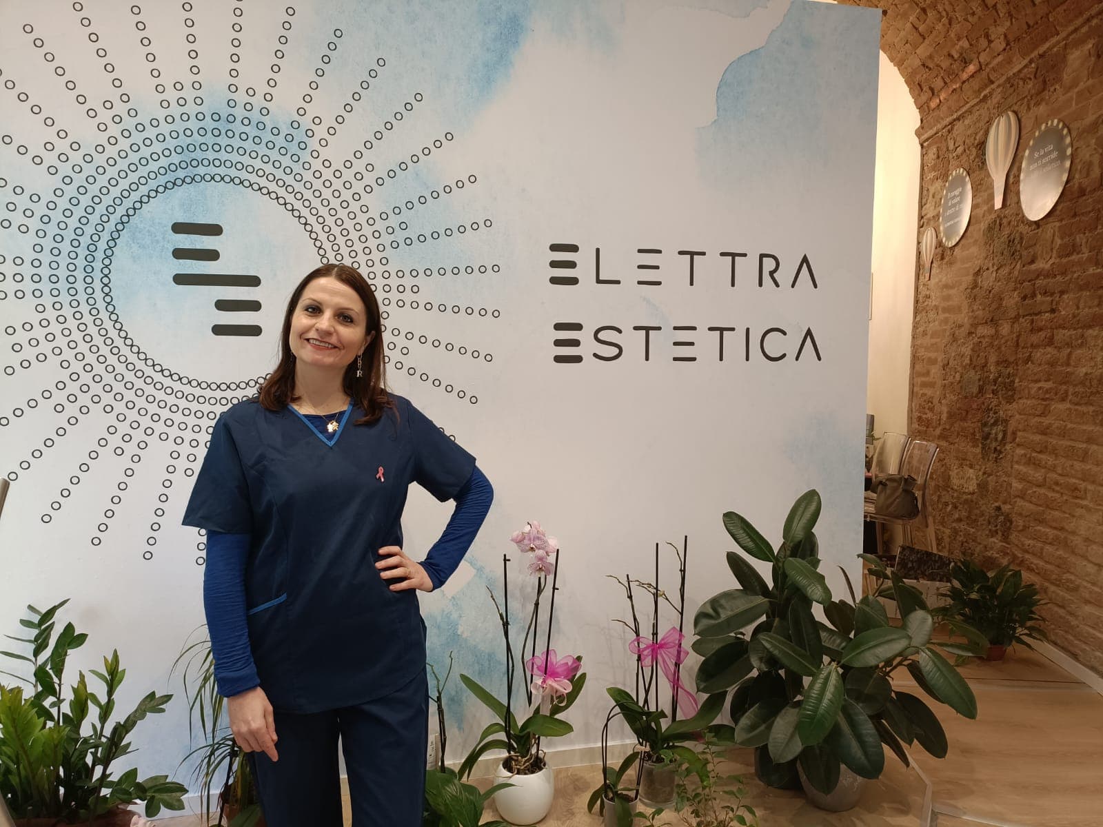 Elettra Guideri, titolare di Elettra Estetica, una delle imprese sostenute da Fises