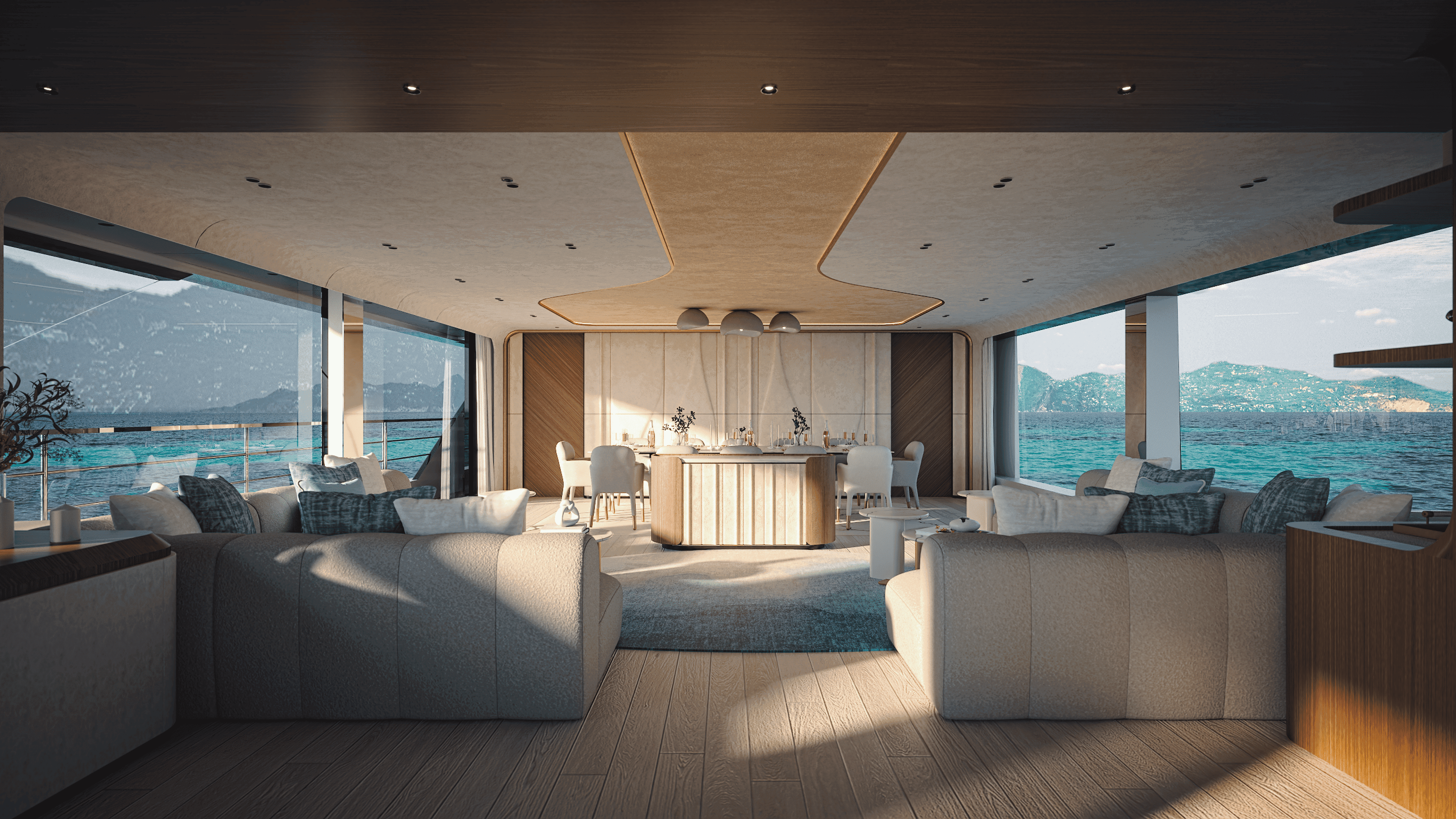 Gli interni del Mangusta GranSport 38
