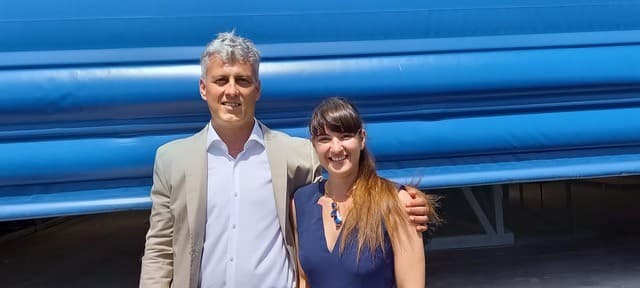 Simone Morganti e Lisa Carli , i due amministratori dell'azienda