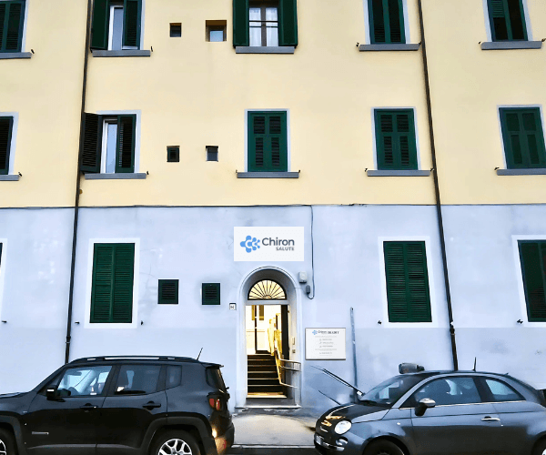 La sede del centro Iradit di Livorno, facente parte di Chiron Salute