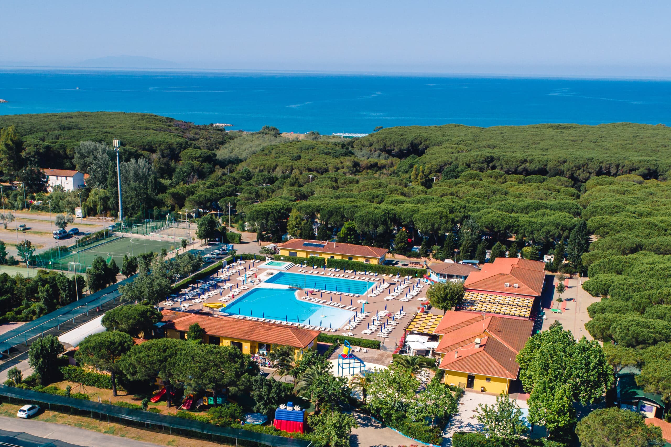 Il villaggio turistico alle Gorette di Marina di Cecina