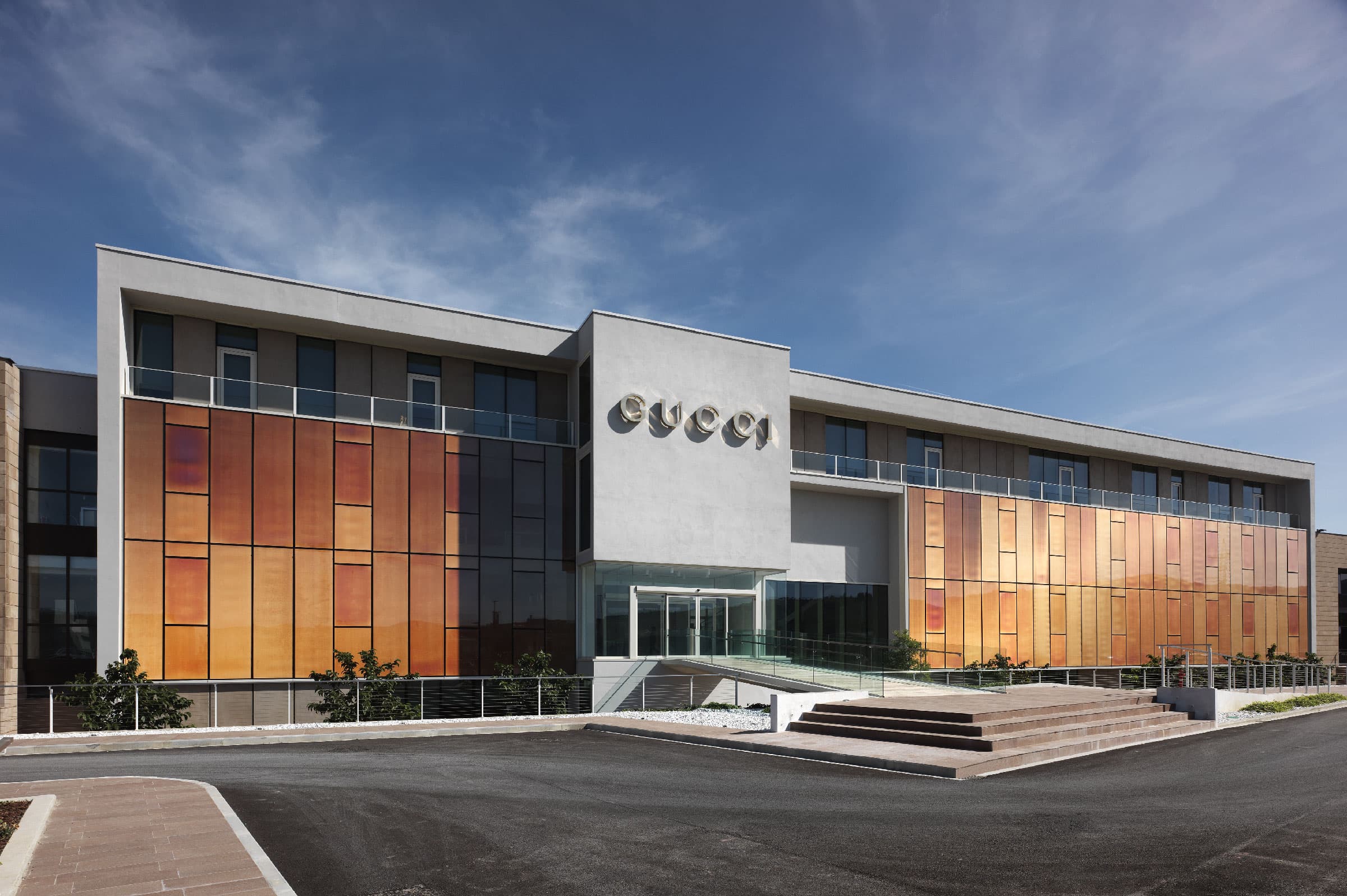 La sede di Gucci a Scandicci (Firenze)