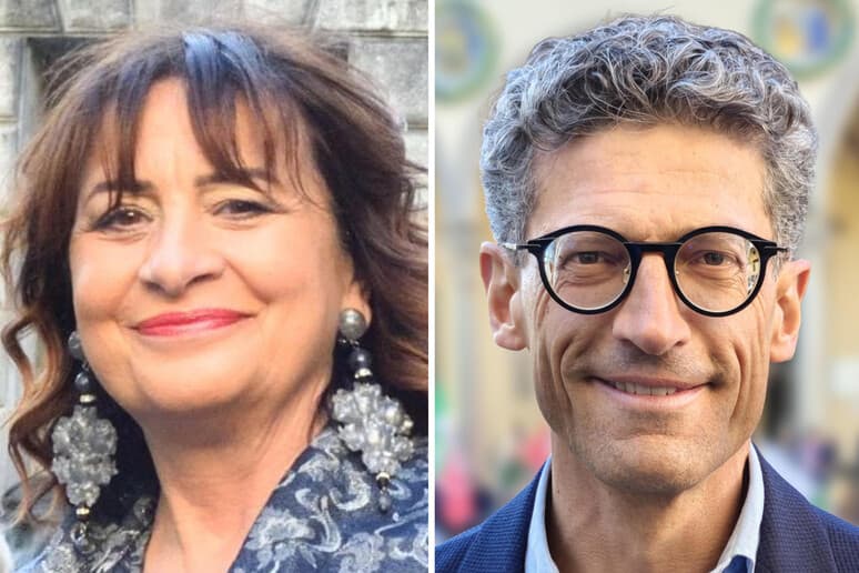 Anna Maria Celesti (centrodestra) e Giovanni Capecchi (centrosinistra)