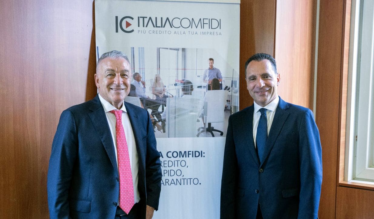 Da sinistra: Emilio Quattrocchi e Nico Gronchi, ad e presidente di Italia Com-Fidi
