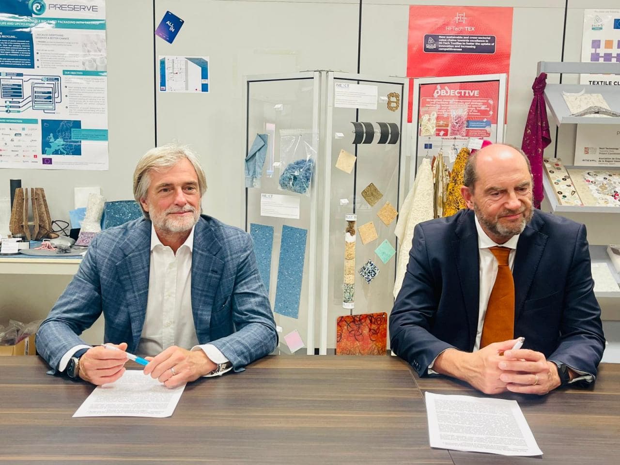 Da sinistra, Andrea Cavicchi e Andrea Falchini